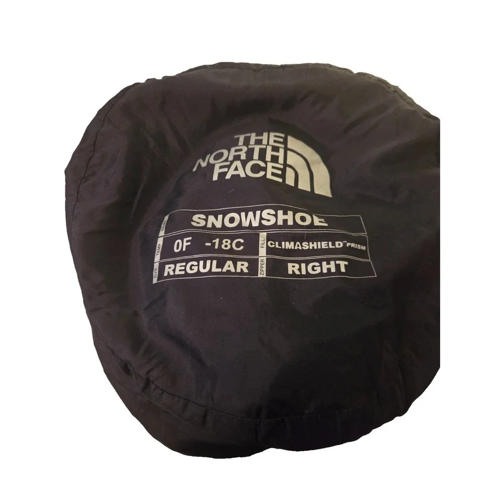 The North Face Snowshoe 0°F -18°C Mummy Sleeping Bag Regular Right Climashield